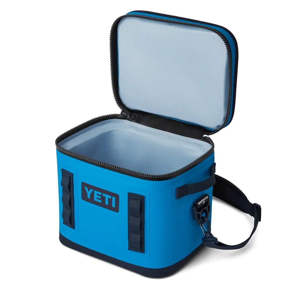 18060131390 HIELERA SUAVE HOPPER FLIP 12 BIG WAVE BLUE MARCA YETI