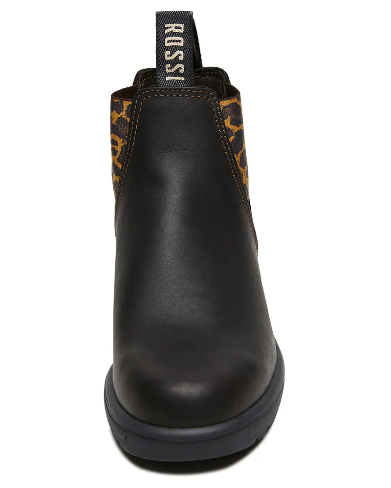343 Womens Musk Endura Elastic Side Work Boot - Claret