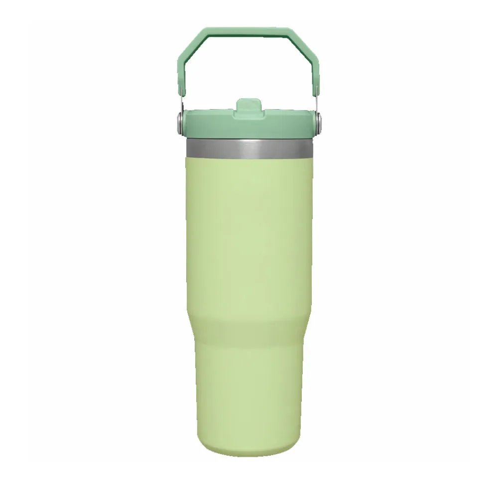 95720PT TERMO ICEFLOW FLIP STRAW 30oz CITRON MARCA STANLEY