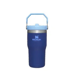 95724PT TERMO ICEFLOW FLIP STRAW 20oz LAPIS MARCA STANLEY