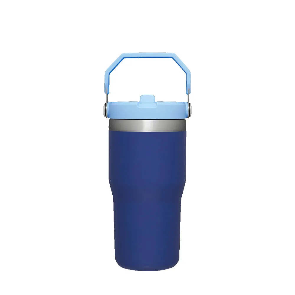 95724PT TERMO ICEFLOW FLIP STRAW 20oz LAPIS MARCA STANLEY