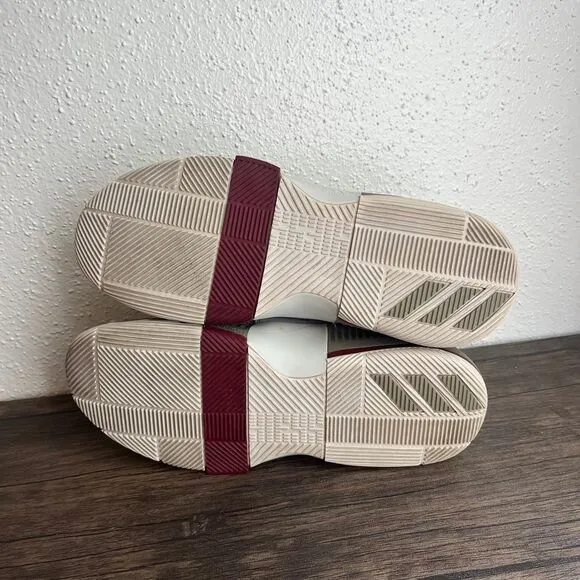 Adidas Dame 3‎ West Campus Grey Burgundy Basketball Shoes Mens Size 9.5 BW0326