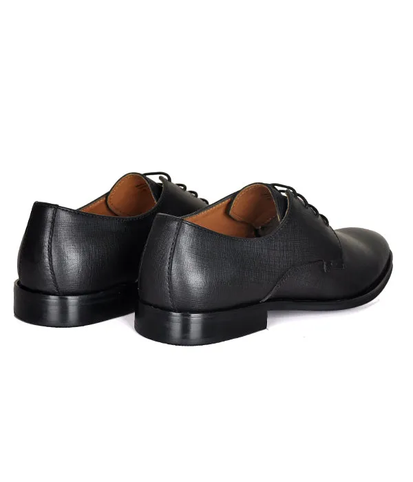 Aldo Black Blucher lace-up loafers