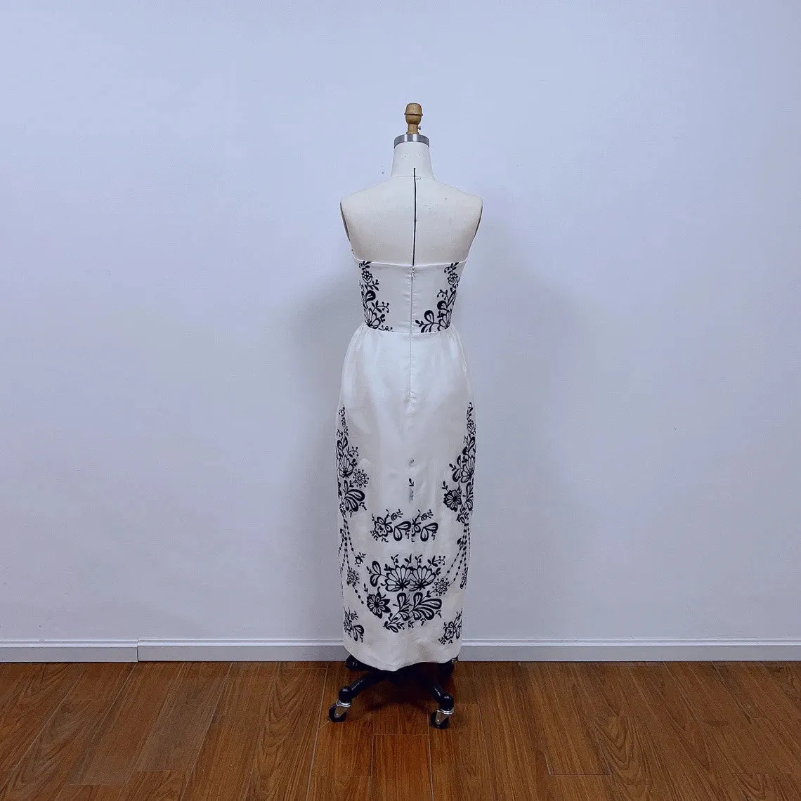 Audrey Hepburn Sabrina Dress Silk Organdy with Embroidered