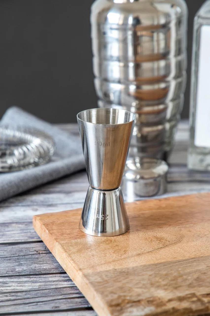 BarCraft Stainless Steel Dual Spirit Measure Cup