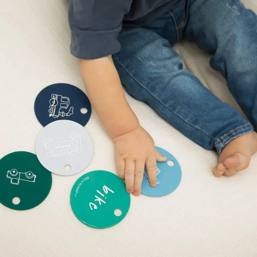 Bella Tunno Born To Ride Teething Flashcard Set