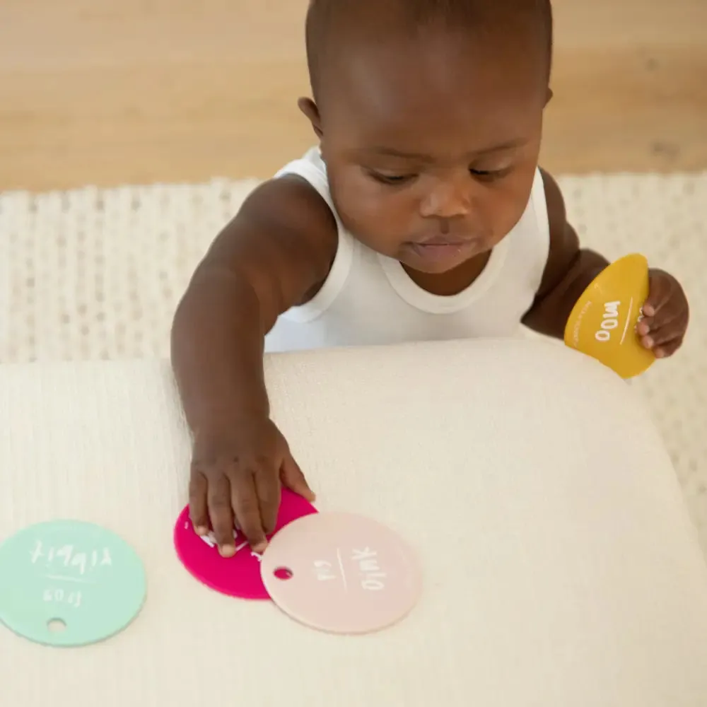 Bella Tunno Party Animals Teething Flashcard Set