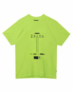Blank State Men's Fatal Error Tee in Neon