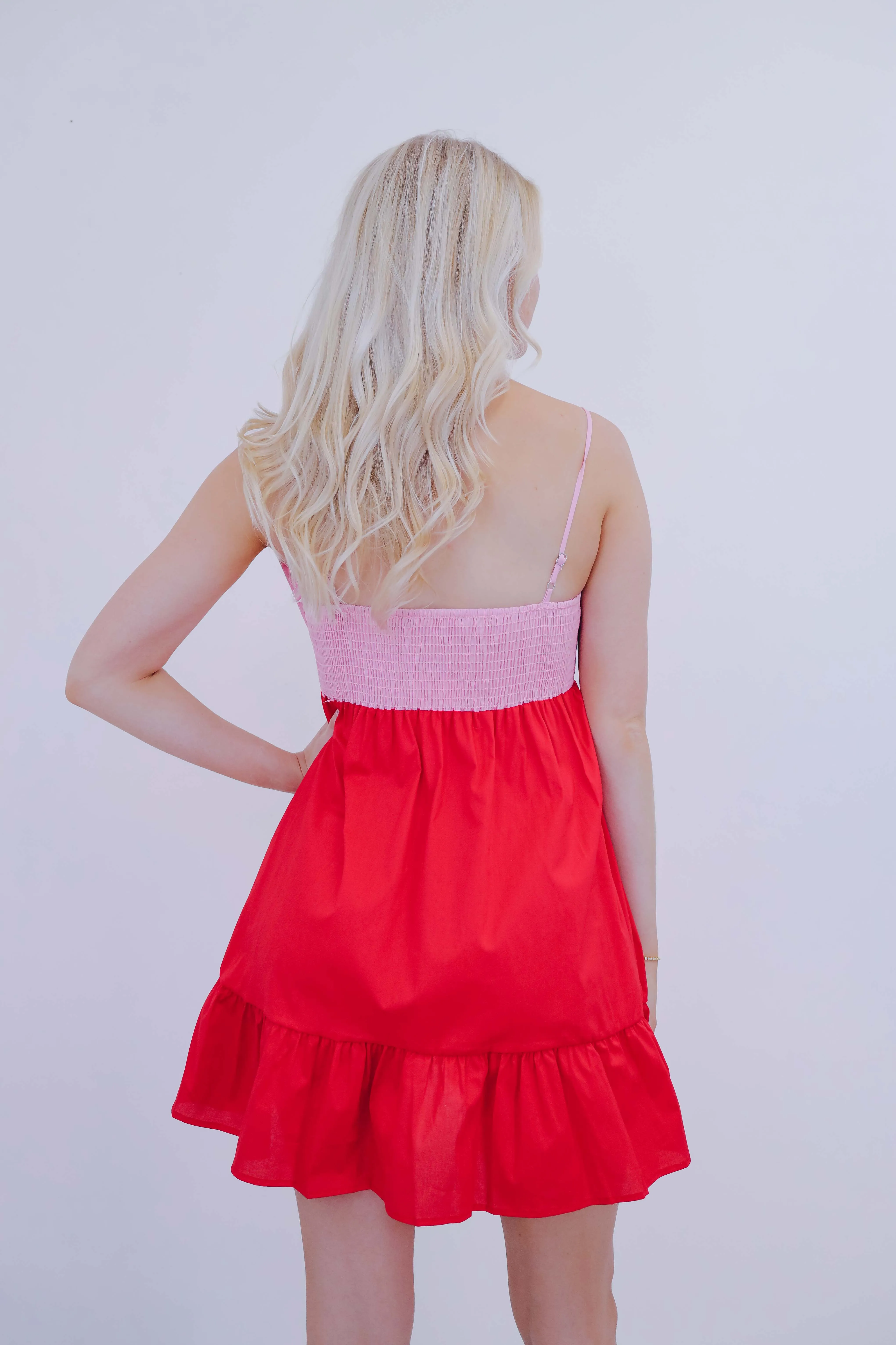 Bobbie Bow Colorblock Dress