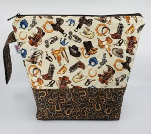 Boots and Spurs - Project Bag - Medium