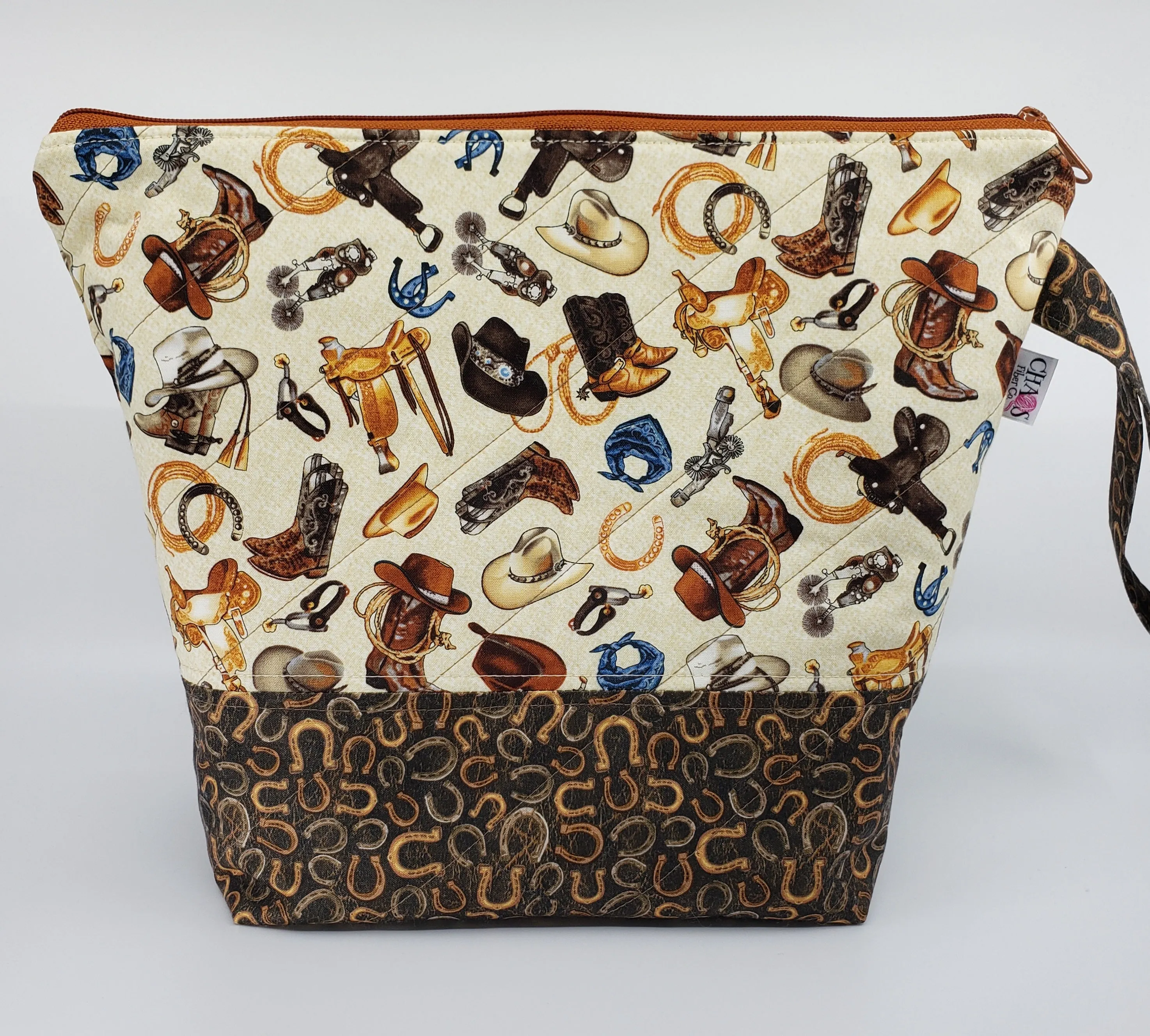Boots and Spurs - Project Bag - Medium