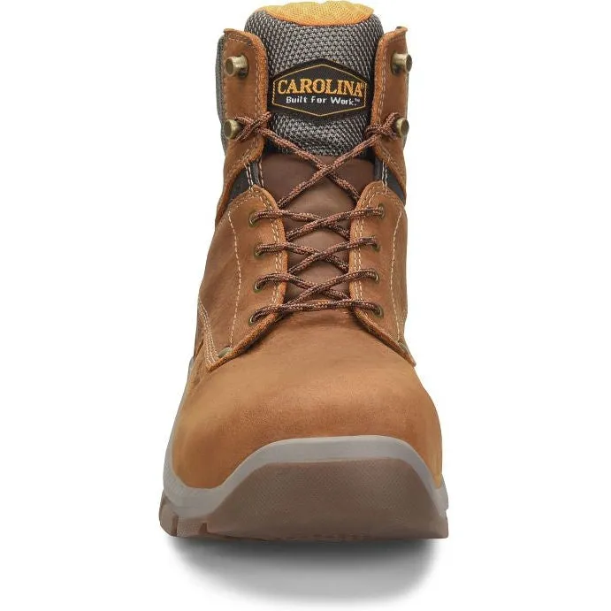 Carolina Men's Duke 6" Waterproof Work Boot -Brown- CA5040