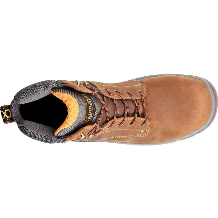 Carolina Men's Duke 6" Waterproof Work Boot -Brown- CA5040