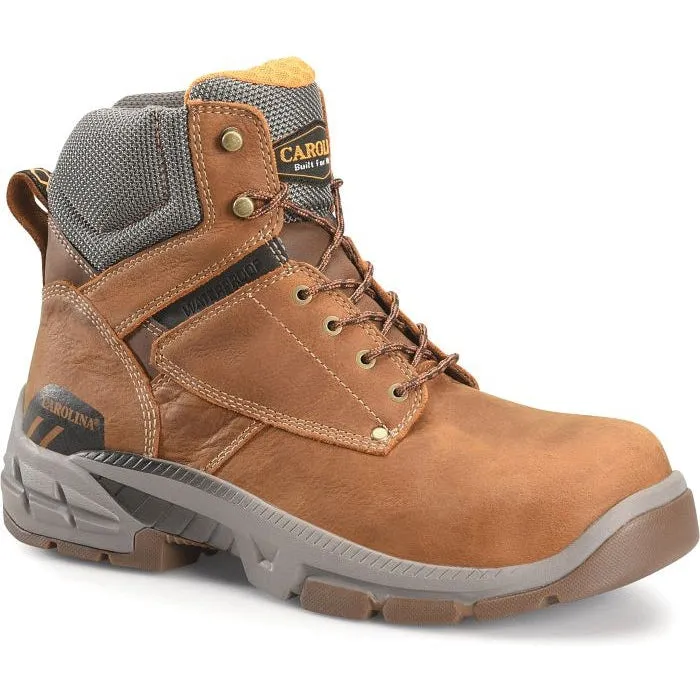 Carolina Men's Duke 6" Waterproof Work Boot -Brown- CA5040