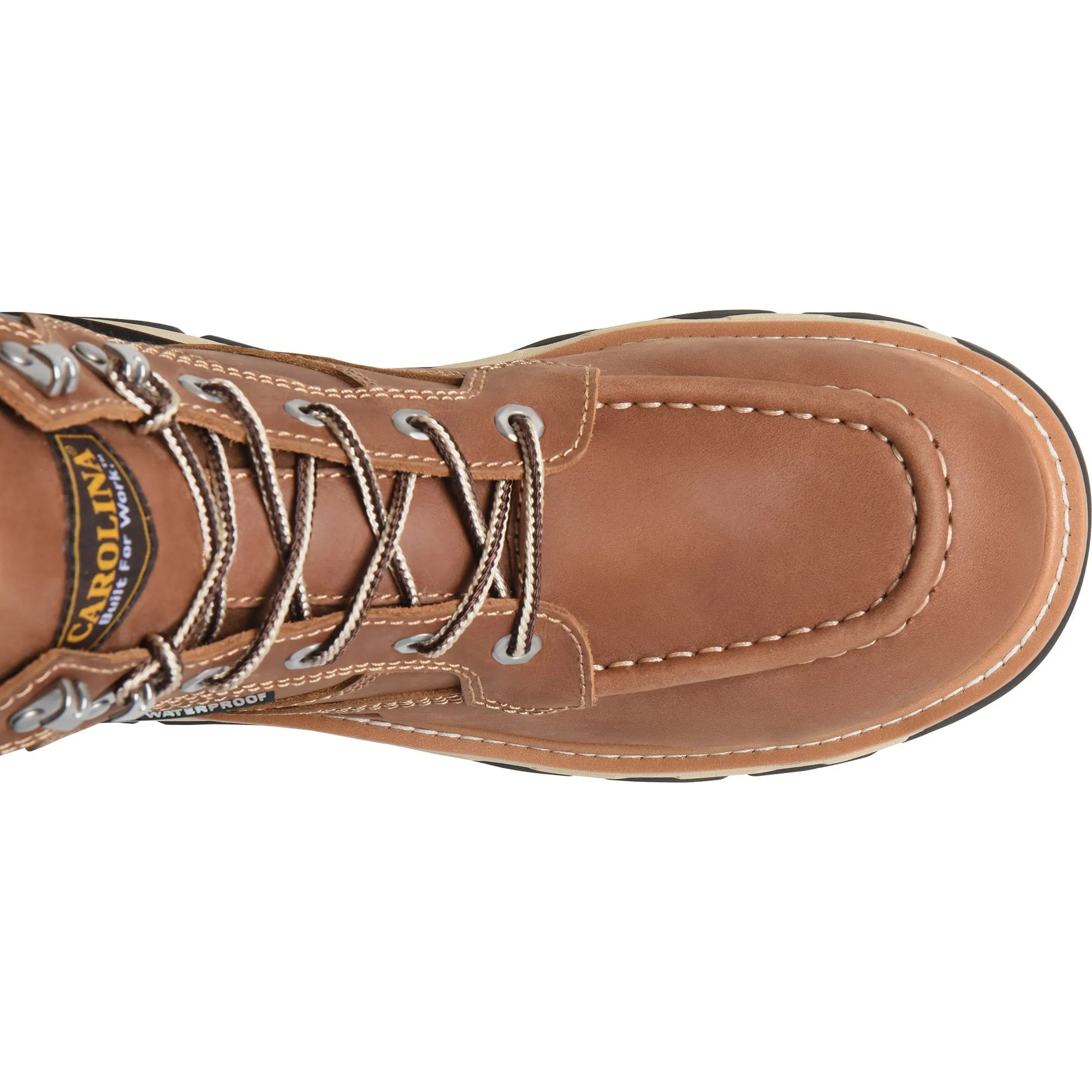 Carolina Men's Guardian 6" Waterproof Composite Toe Wedge Work Boot - Brown - CA7834