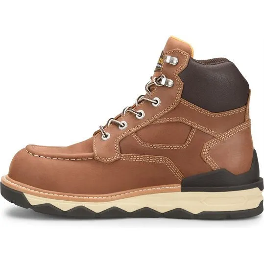 Carolina Men's Guardian 6" Waterproof Composite Toe Wedge Work Boot - Brown - CA7834