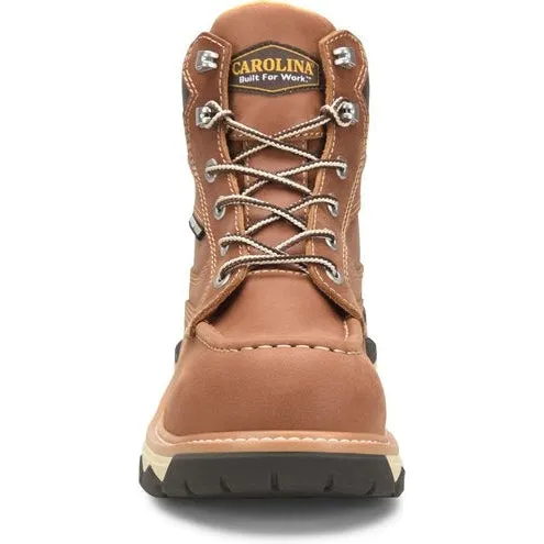 Carolina Men's Guardian 6" Waterproof Composite Toe Wedge Work Boot - Brown - CA7834