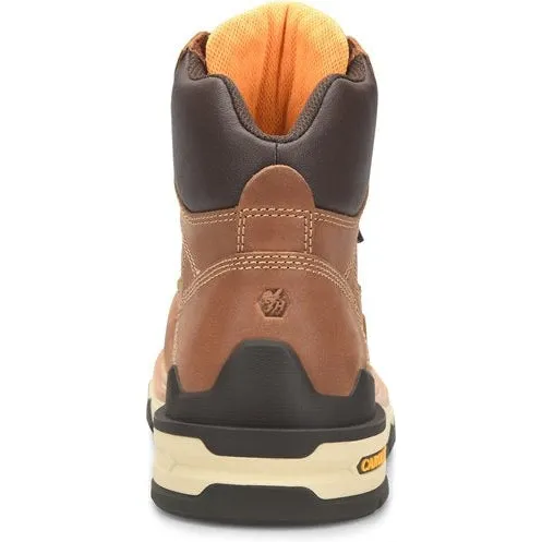 Carolina Men's Guardian 6" Waterproof Composite Toe Wedge Work Boot - Brown - CA7834