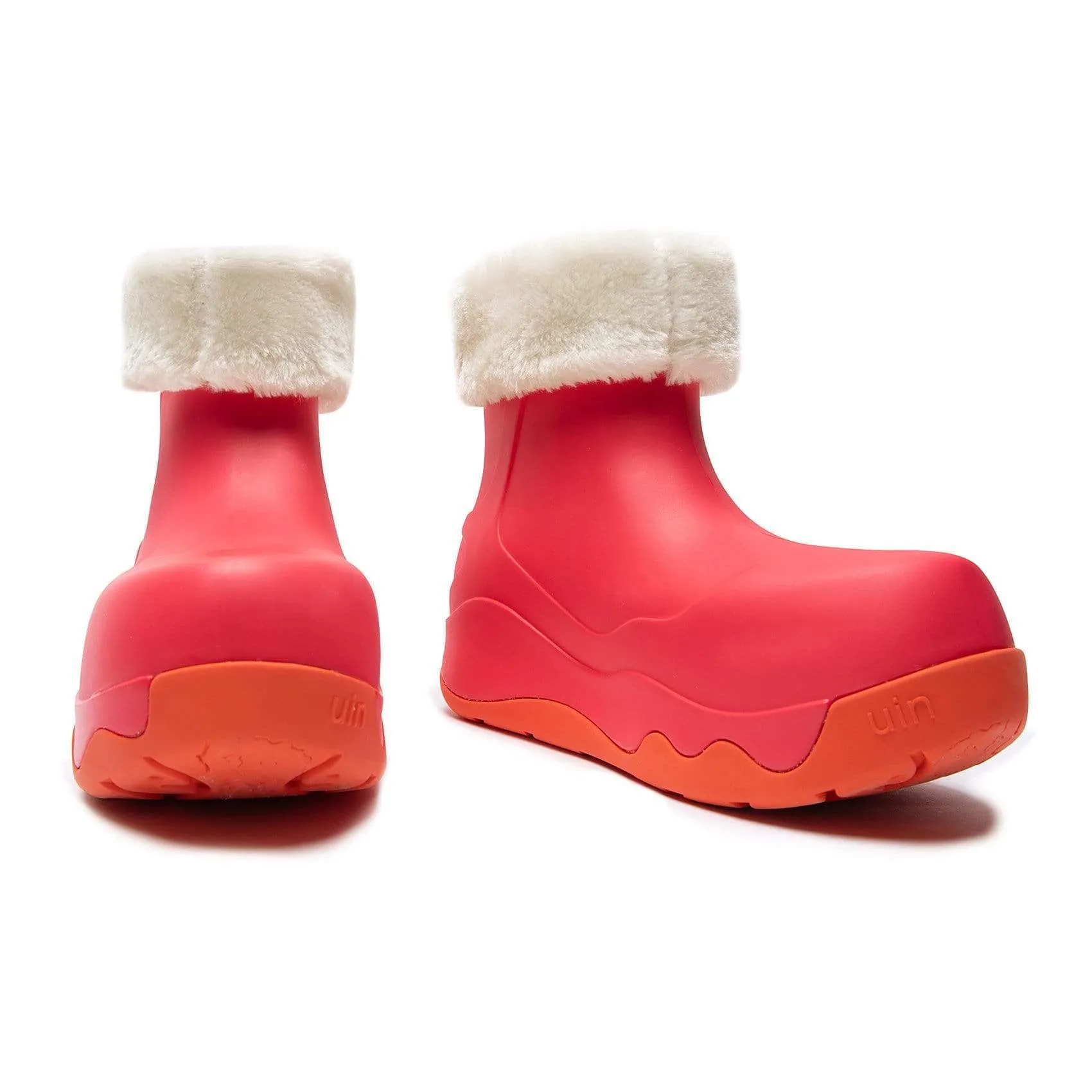 Cerise Boots with Napped Linings Navarra Women