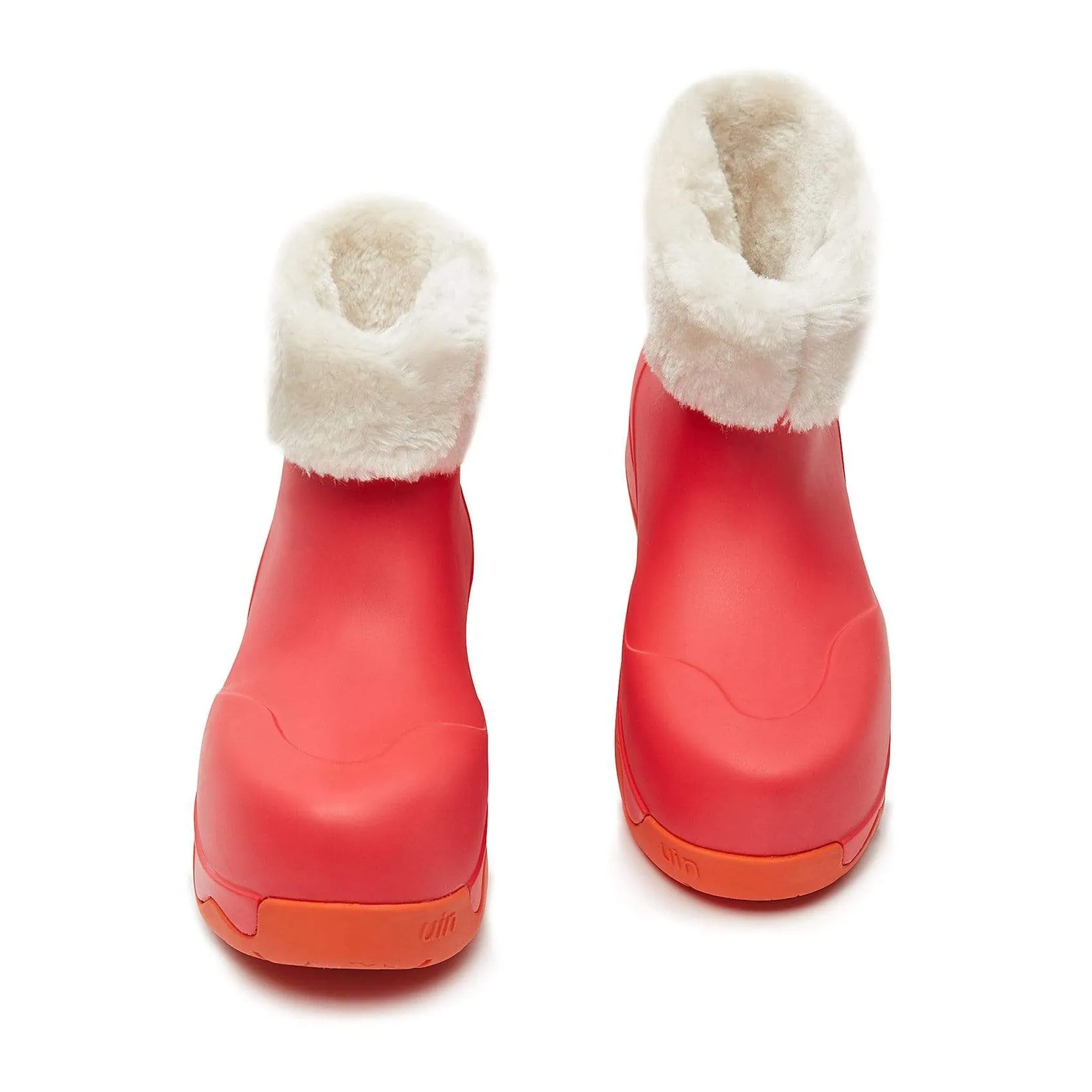 Cerise Boots with Napped Linings Navarra Women