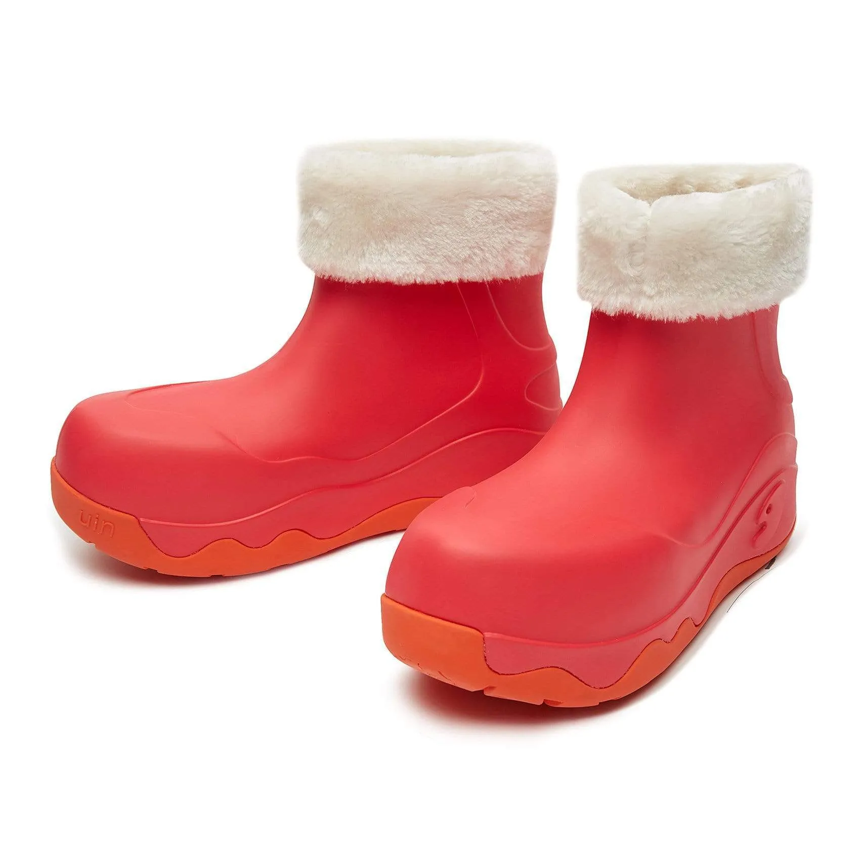 Cerise Boots with Napped Linings Navarra Women