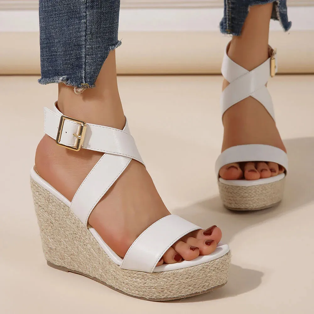 Charlotte Espadrille Wedges