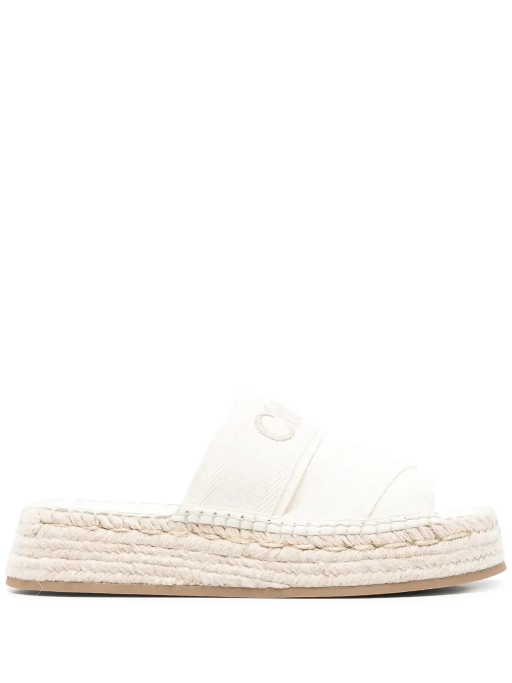 Chloé Mila espadrille slides