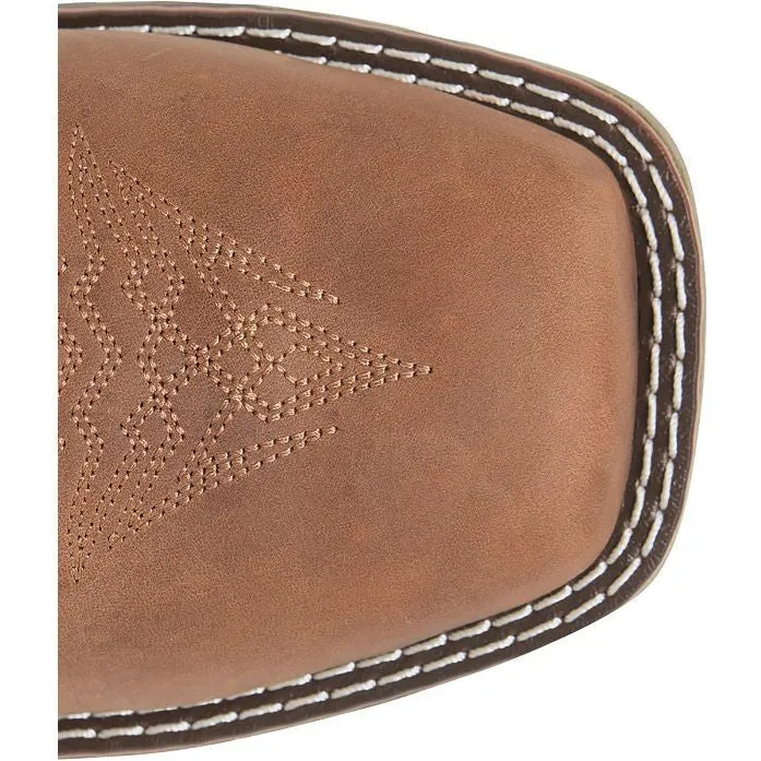 Double H Women's Fortress 10" Composite Western Roper Work Boot Brown - PH5014