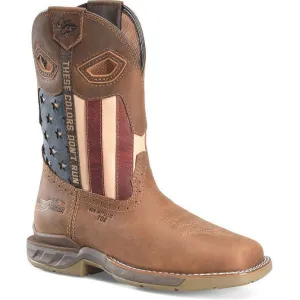 Double H Women's Fortress 10" Composite Western Roper Work Boot Brown - PH5014