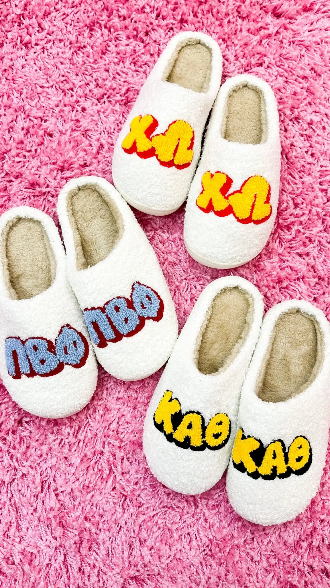 Duo Threads: Sorority Slippers Alpha Delta Pi