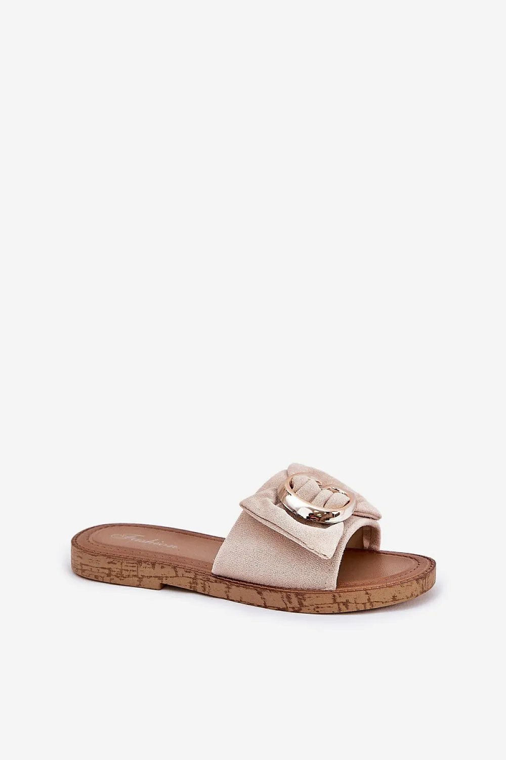 Faux suede Flip-flops