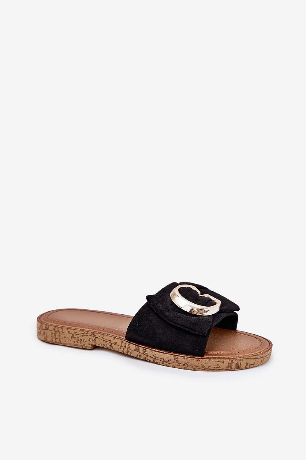 Faux suede Flip-flops