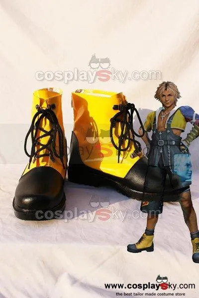 Final Fantasy X Tidus Cosplay Boots Shoes
