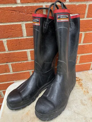 Firefighter 3000 Super Safety Wellies Work Boots Wellies - Size UK 11 - EU 45/46