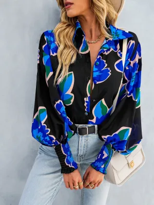 Fleetwood Blouse - Black Print