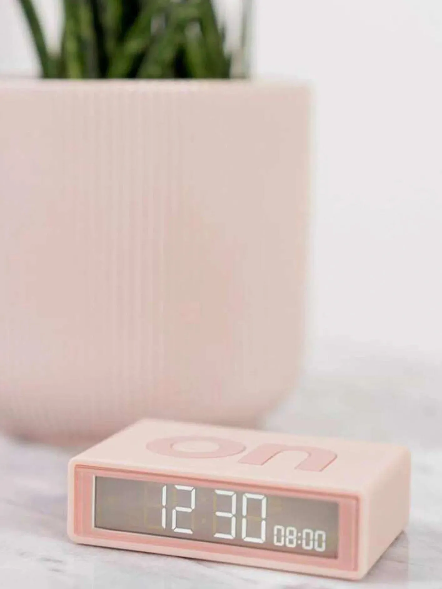Flip Plus Alarm Saat - Pembe
