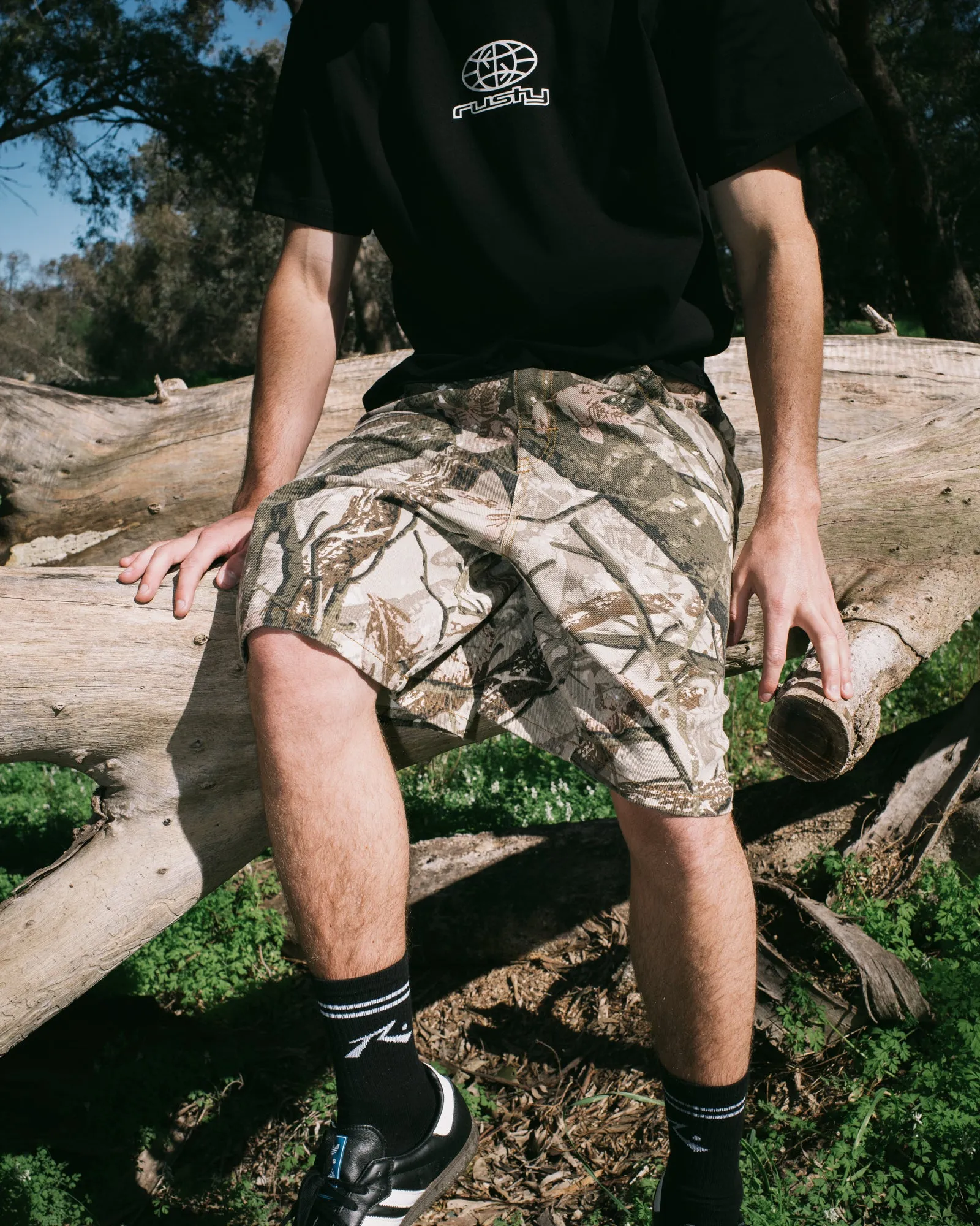 Flip Rambo 22" Baggy Camo Jort