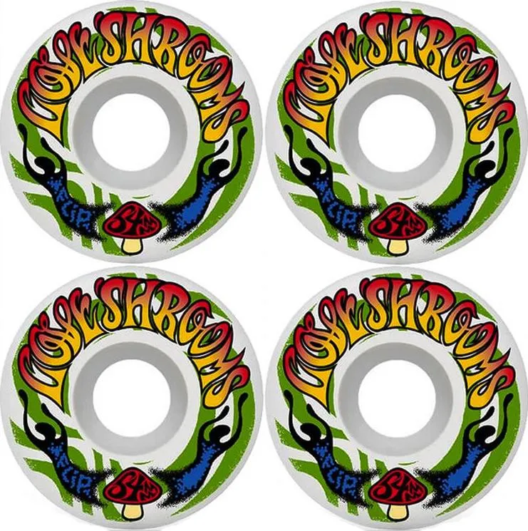 Flip Skateboards Cutback Loveshroom Skateboard Wheels 99a 54mm