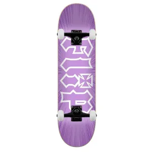 Flip Skateboards HKD Burst Purple Complete Skateboard 7.75"