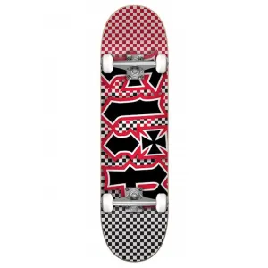Flip Skateboards HKD Fast Times Red Complete Skateboard 7.87"