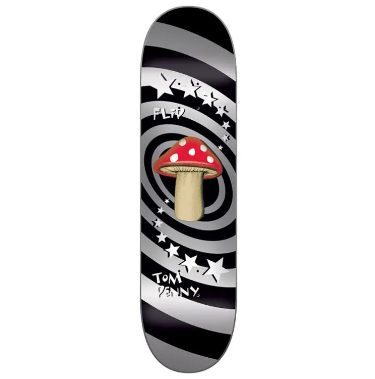 Flip Skateboards Penny Mushroom Silver Skateboard Deck 8.0"
