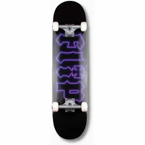 Flip Team HKD Neon Purple 7.8" Complete Skateboard