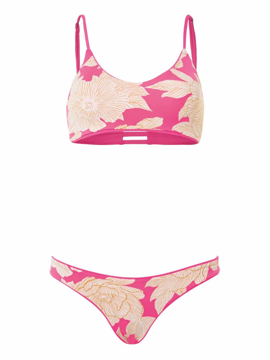 Flirt Cheeky Bottom in Radiant Pink