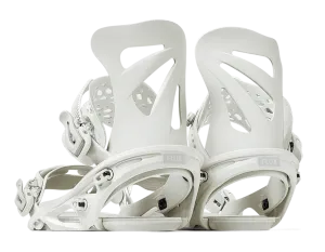 Flux TW Snowboard Bindings Mens 2025 Off White