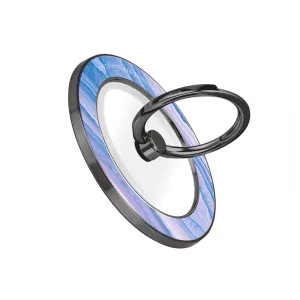 Frozen River - Black MagSafe Phone Grip and Ring Holder Stand