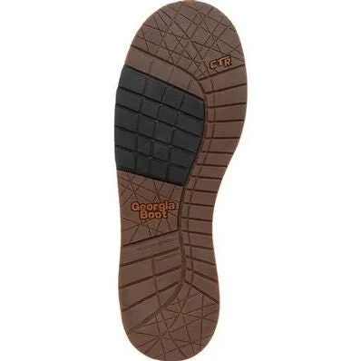 Georgia Men's AMP LT 10" Waterproof Wellington Work Boot- Brown- GB00369