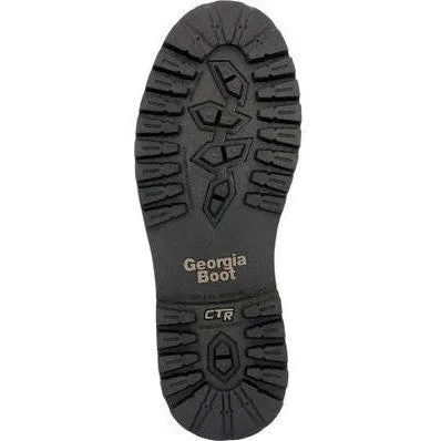 Georgia Men's Core 37 10" Waterproof Slip Resistant Work Boot -Brown- GB00638
