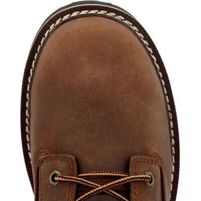 Georgia Men's Core 37 8" Waterproof Slip Resistant Work Boot -Brown- GB00637