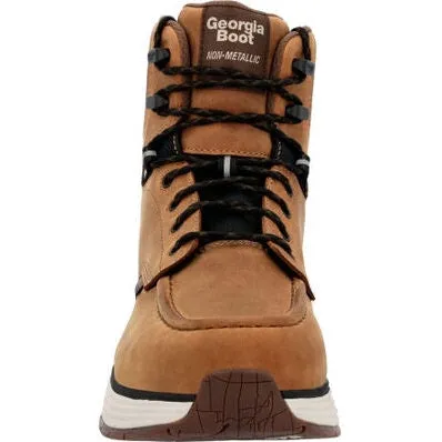 Georgia Men's Durablend Sport 6" Composite Toe Waterproof Work Boot -Brown- GB00624
