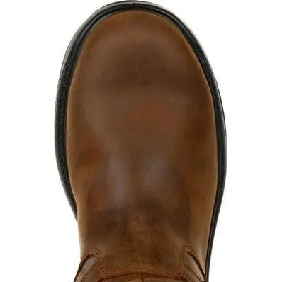 Georgia Men's Flxpoint 10" Comp Toe Waterproof Wellington Work Boot- Brown - G5644